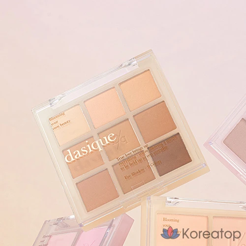 Палетка теней Daisique, 12 оттенков теплого оттенка для растушевки, 1 шт., фото 8