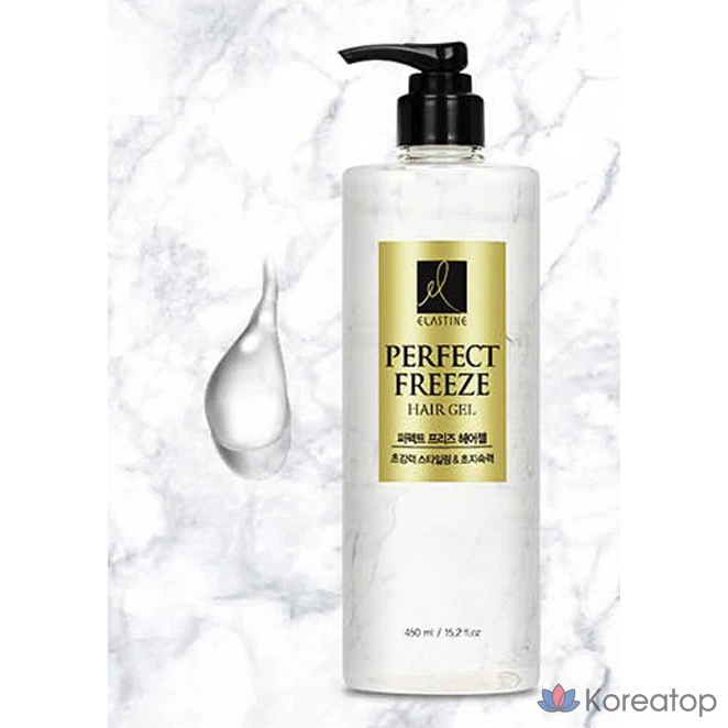Гель для волос Elastine Perfect Freeze, 450 мл, 1 шт., фото 3