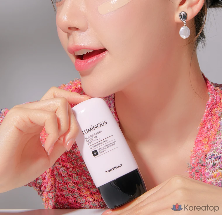 BB-крем Tony Moly Luminous Goddess Glow SPF37 PA++, № 1, ярко-бежевый, 45 г, 1 шт., фото 4