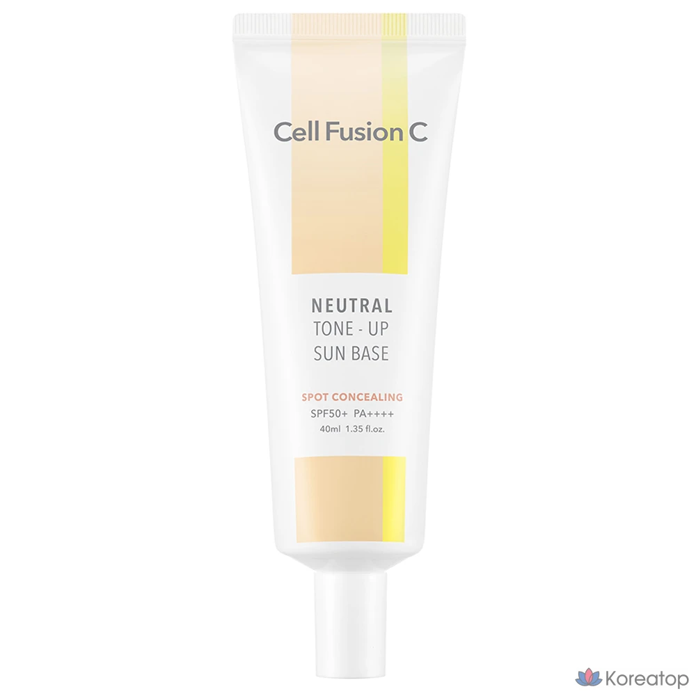 Солнцезащитная база Cellfusion C Neutral Tone-Up Sun Base SPF50+ PA++++, 40 мл, 1 шт.