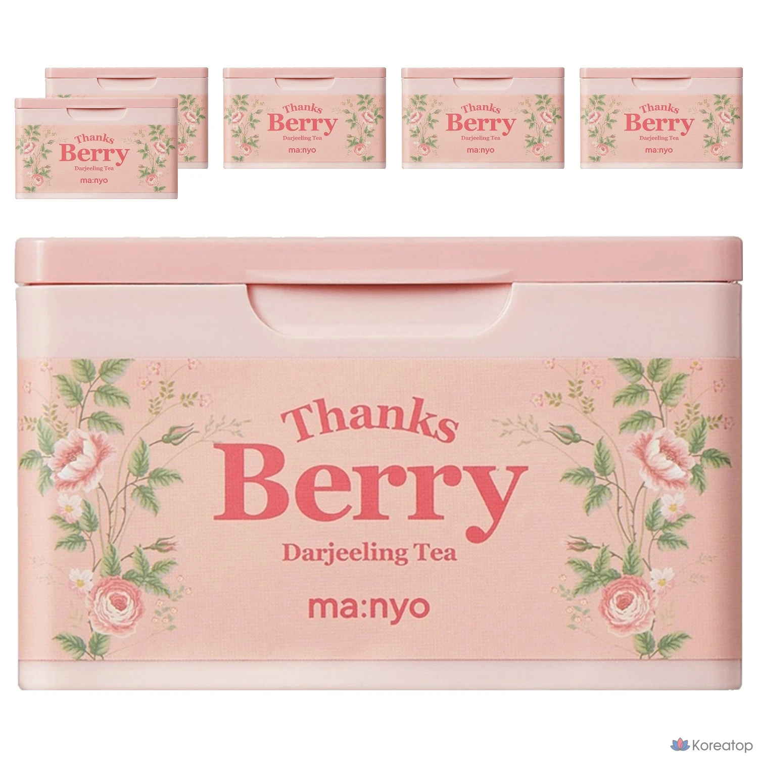 Маски для лица Witch Factory Thanksberry Dazzling Tea Mask Sheets, 30 штук, 6 упаковок