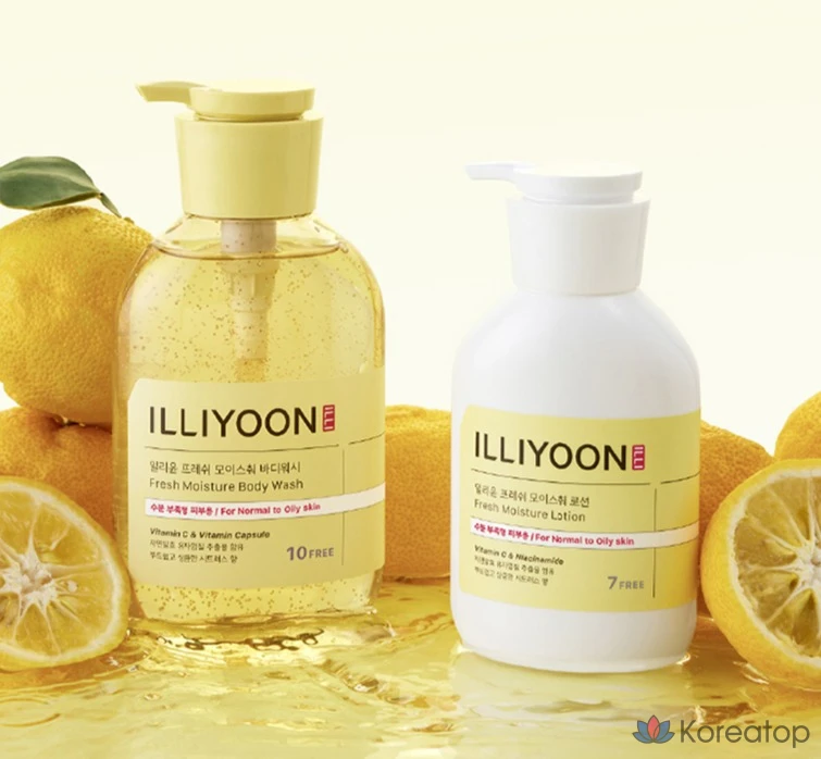 Гель для душа Illiyoon Fresh Moisture, цитрусовый аромат, 650 мл, 1 шт., фото 5
