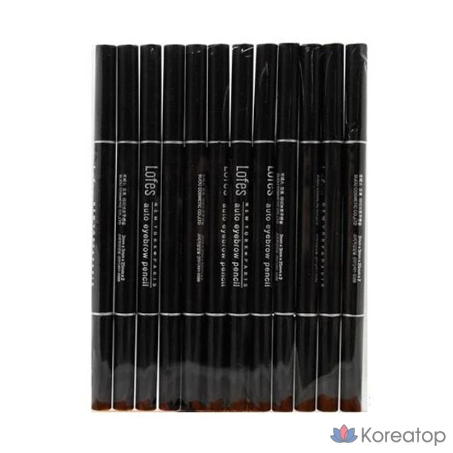 Карандаш для бровей Prorance, черный и коричневый, 12 шт., 1 шт., фото 3