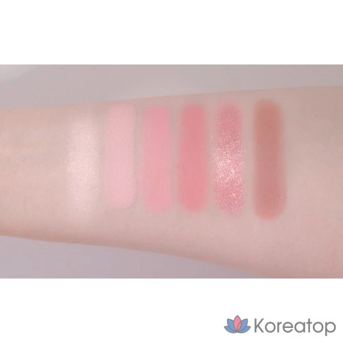 Палетка теней для век 2an Better Me Eye Palette, оттенок 12 Bubble Gum, 4.5 г, 1 шт., фото 3