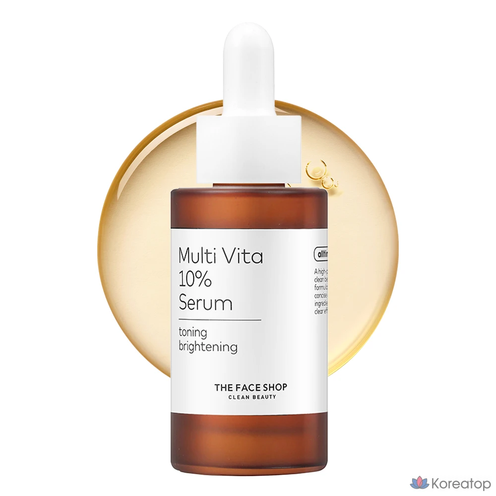 Сыворотка The Face Shop Ultimate Multi Vita 10% Serum, 30 мл, 1 шт.