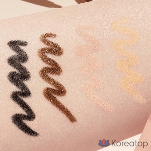 Подводка для глаз Holika Holika Mellow Gliding Pencil Liner, 0.3g, 06 Apricot Crème, 1 шт., фото 4