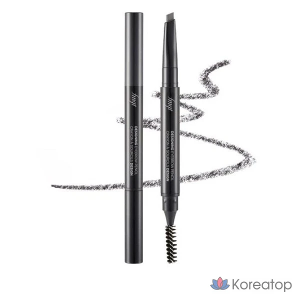 Корректор для бровей FMGT Designing Eyebrow, 06, темно-серый, 1 шт.