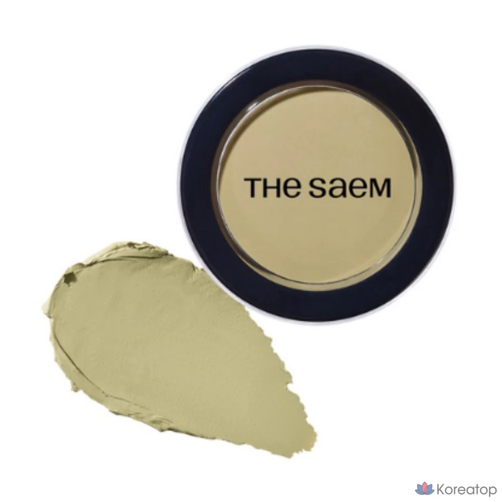 Консилер The Saem Cover Perfection Pot, 6 г, зеленый (зелено-бежевый), 1 шт.