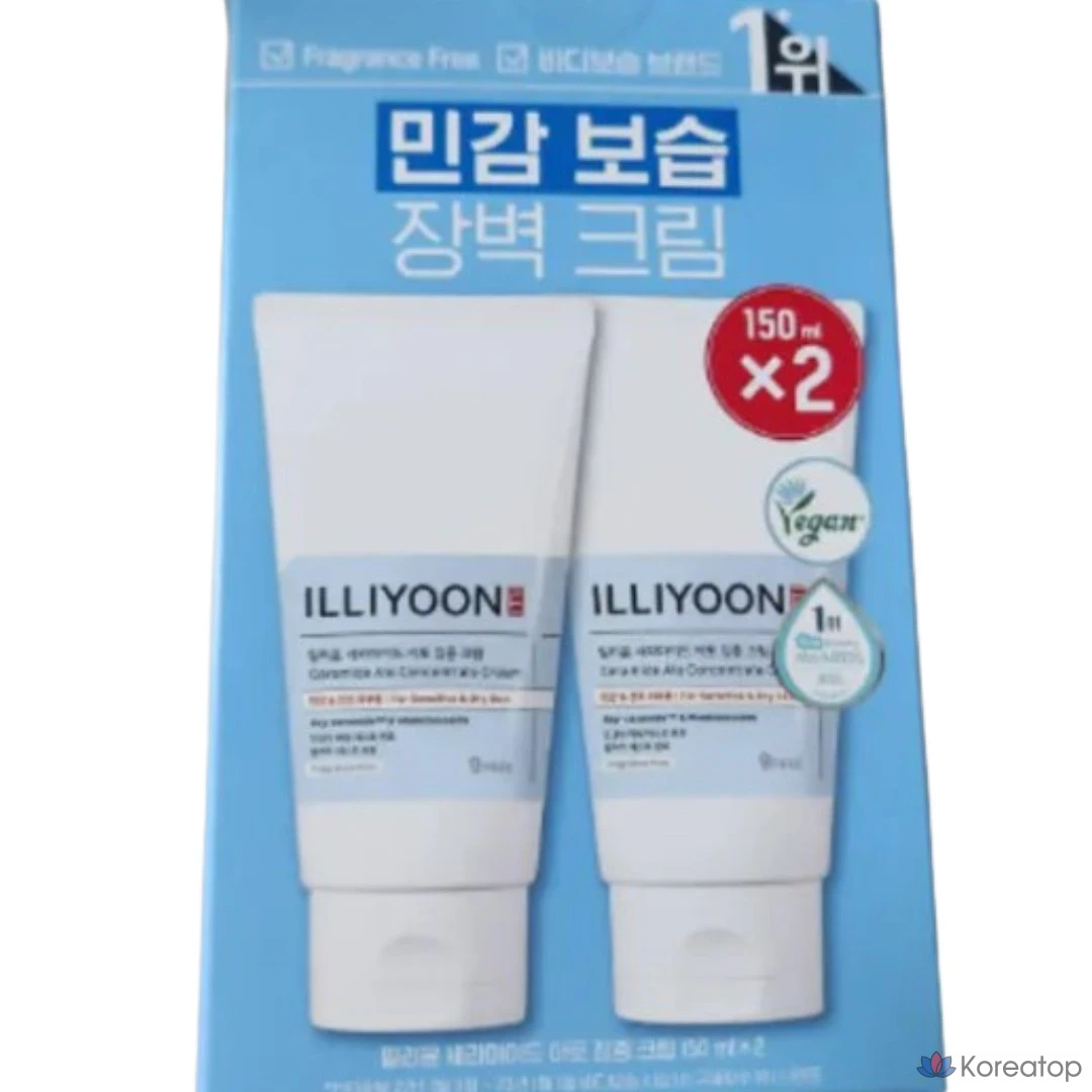 Интенсивный крем Illiyoon Ceramide Ato, 300 мл, 1 шт.