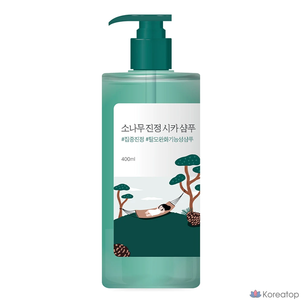 Шампунь Round Lab Pine Calming Cica, 1 шт., 400 мл