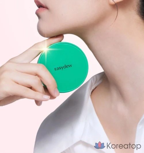 Кушон Easydew Mela B Toning Gimi Ampoule Cushion Mini, оттенок 19 Fair, 8 г, 1 шт., фото 3