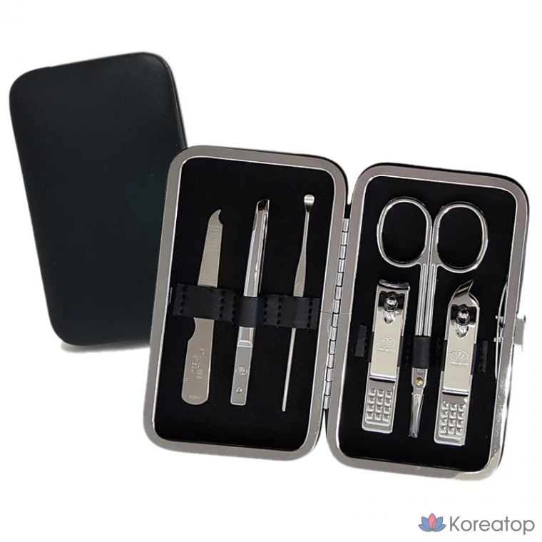 Набор для ухода Three Seven Nail Clipper Set 6pcs TS-399V, 1 шт.
