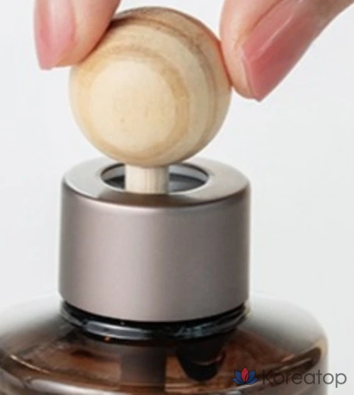 Автомобильный освежитель воздуха Kundal Perfume 75 мл (2 шт.) + деревянные шарики-палочки 2 шт., Flower Hill, 1 комплект, фото 4