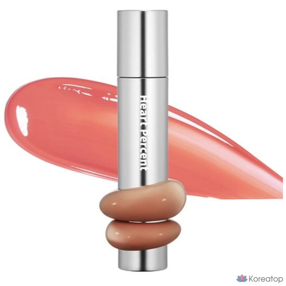 Тинт для губ Heart Percent Dot On Mood One Way Glow, 4 г, 10 шт., цвет FIG Jam, 1 шт.