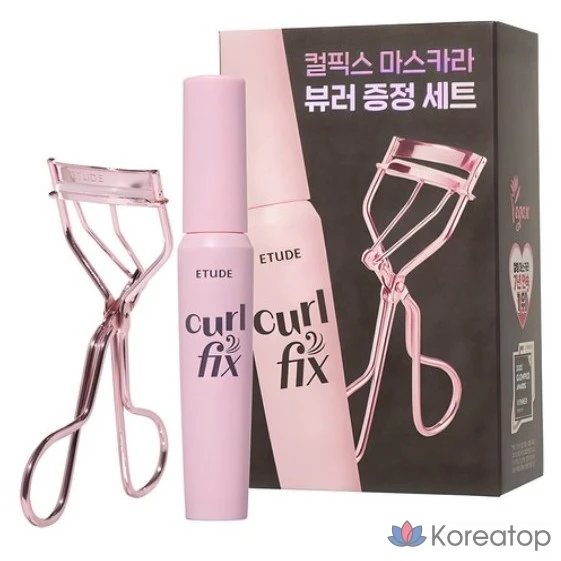 Тушь для ресниц Etude House Curl Fix, 8 г, серо-коричневый цвет, 1 шт.