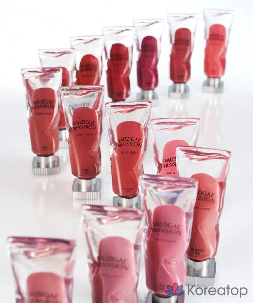 Тинт для губ Muzigae Mansion Objet Liquid, оттенок 031 Sakura, 1 шт.