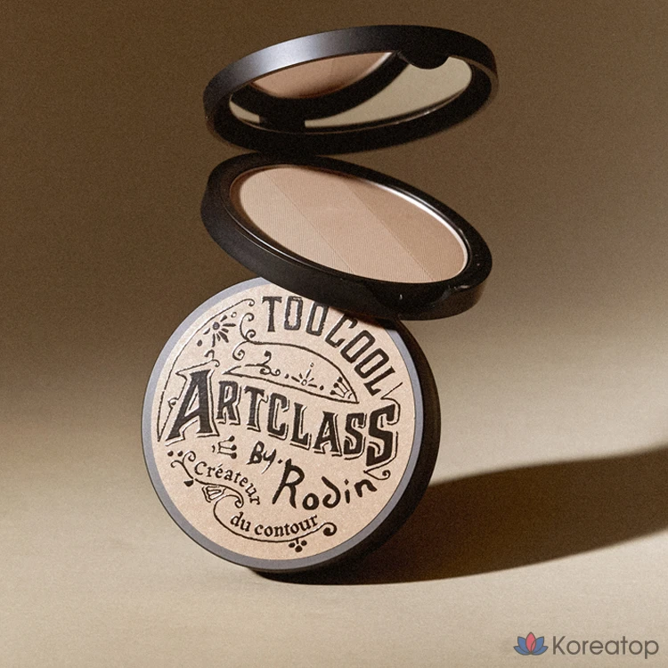 Набор для рисования Too Cool for School Art Class от Rodin: тени 9,5 г + кисть для контурирования Dual Contour Brush, Modern, 1 шт.