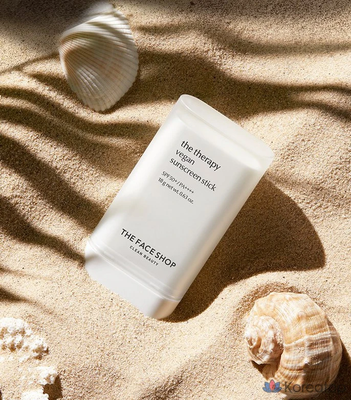 Солнцезащитный стик The Face Shop The Therapy Sun Stick SPF50+ PA++++, 18 г, 1 шт.