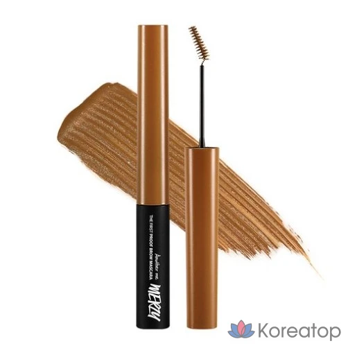 Тушь для бровей MERZY the First Proof, 3,5 г, BM3, Карамельный оттенок, 1 шт.