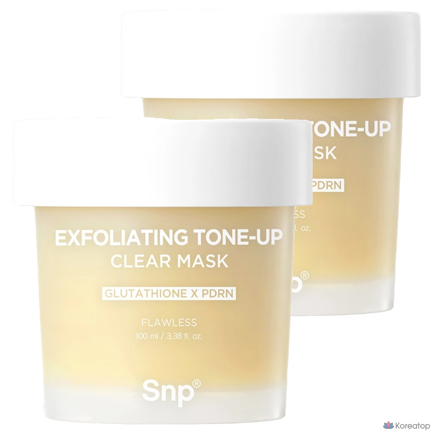 Маска для лица SNP Clear Tone Vitality Mask, 100 мл, 1 упаковка, 2 штуки