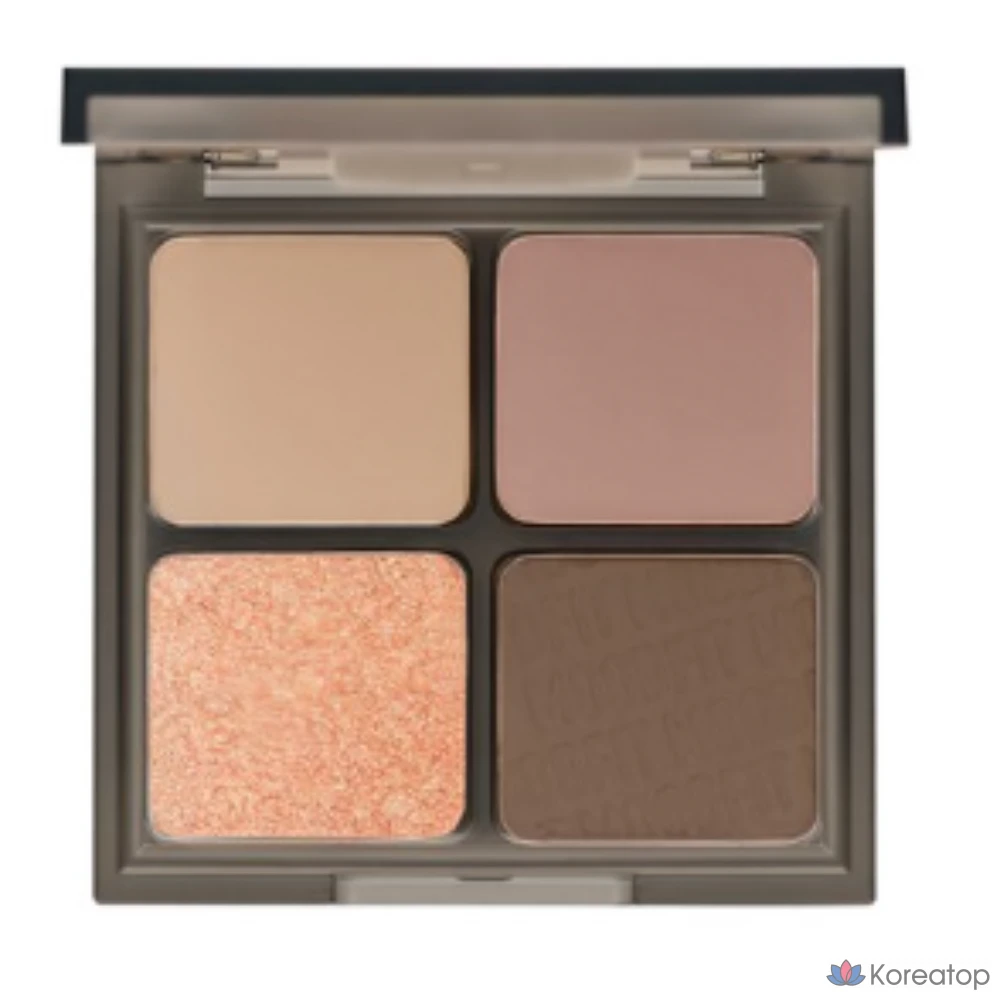 Палетка теней MERZY Mood Fit, S3 Коричневый (Drowsy Nude), 1 шт.