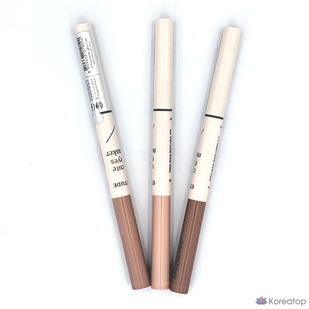 Набор подводки для глаз Etude House Aegyo-sal Maker Liner 0.1g + Glitter 0.5g, оттенок «Шампанское нюд», 1 шт.