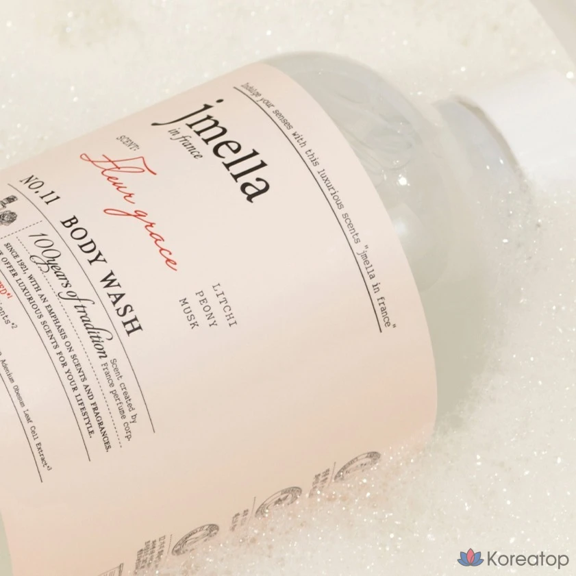 Гель для душа Jmella Fleur Grace, личи и пион, 500 мл, 1 шт.