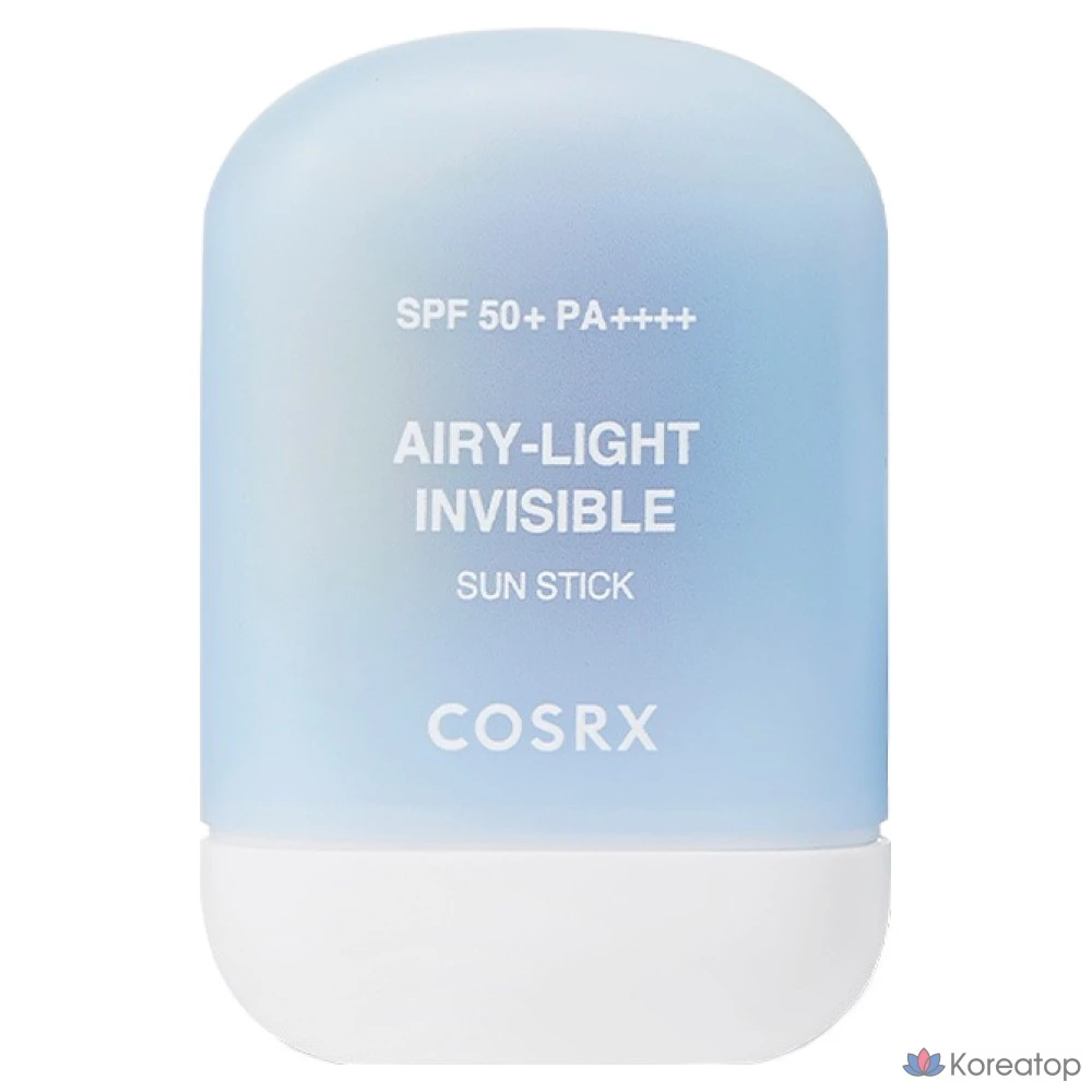 Солнцезащитный стик COSRX Airy Light Invisible Sun Stick SPF50+ PA++++, 19 г, 1 шт.