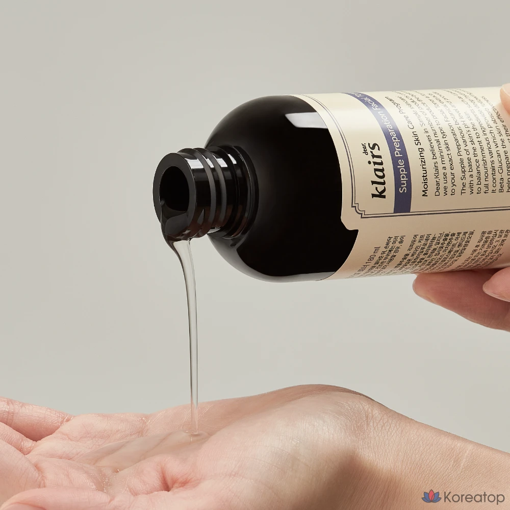 Тоник для лица Dear, Klairs Supple Preparation, 180 мл, 1 шт., фото 4