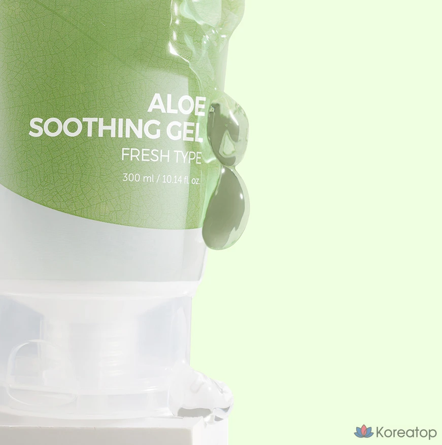 Освежающий успокаивающий гель с алоэ вера Isntree, 300 мл, 1 шт.
