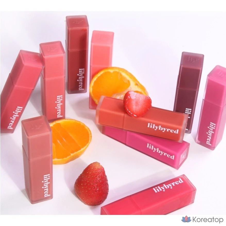 Lilybyred Mood Liar бархатный тинт для губ, 6 цветов, 01 - Свежий абрикос, 1