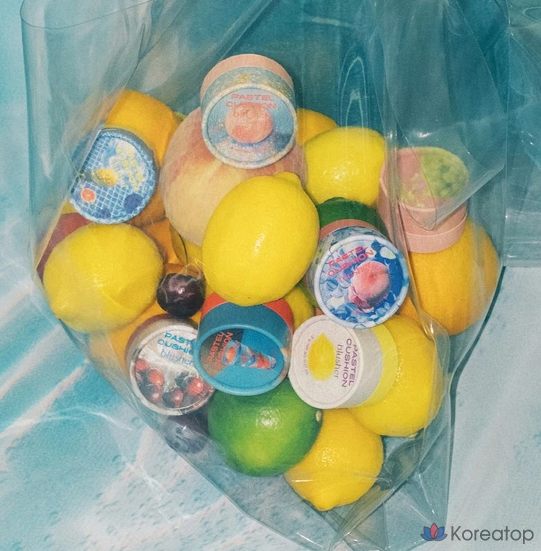 Румяна-кушон The Face Shop ACID Pastel Cushion Blusher, 5 г, 06 Peach Sour, 1 шт., фото 2