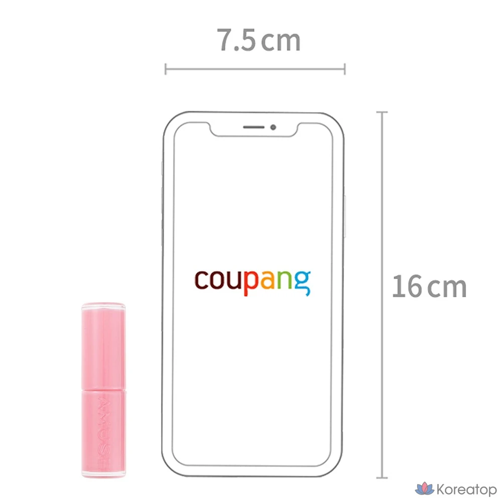 Бальзам для губ AMUSE Fondue, оттенок 04 «Розовый персик», 3,2 г, 1 шт., фото 7