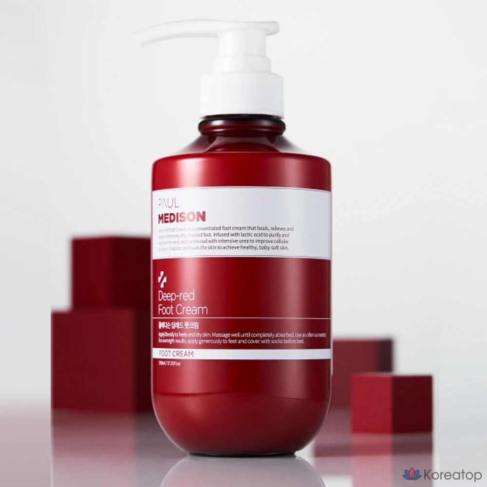 Крем для ног PAUL MEDISON Deep Red, 1 упаковка, 4 флакона, 510 мл, фото 2