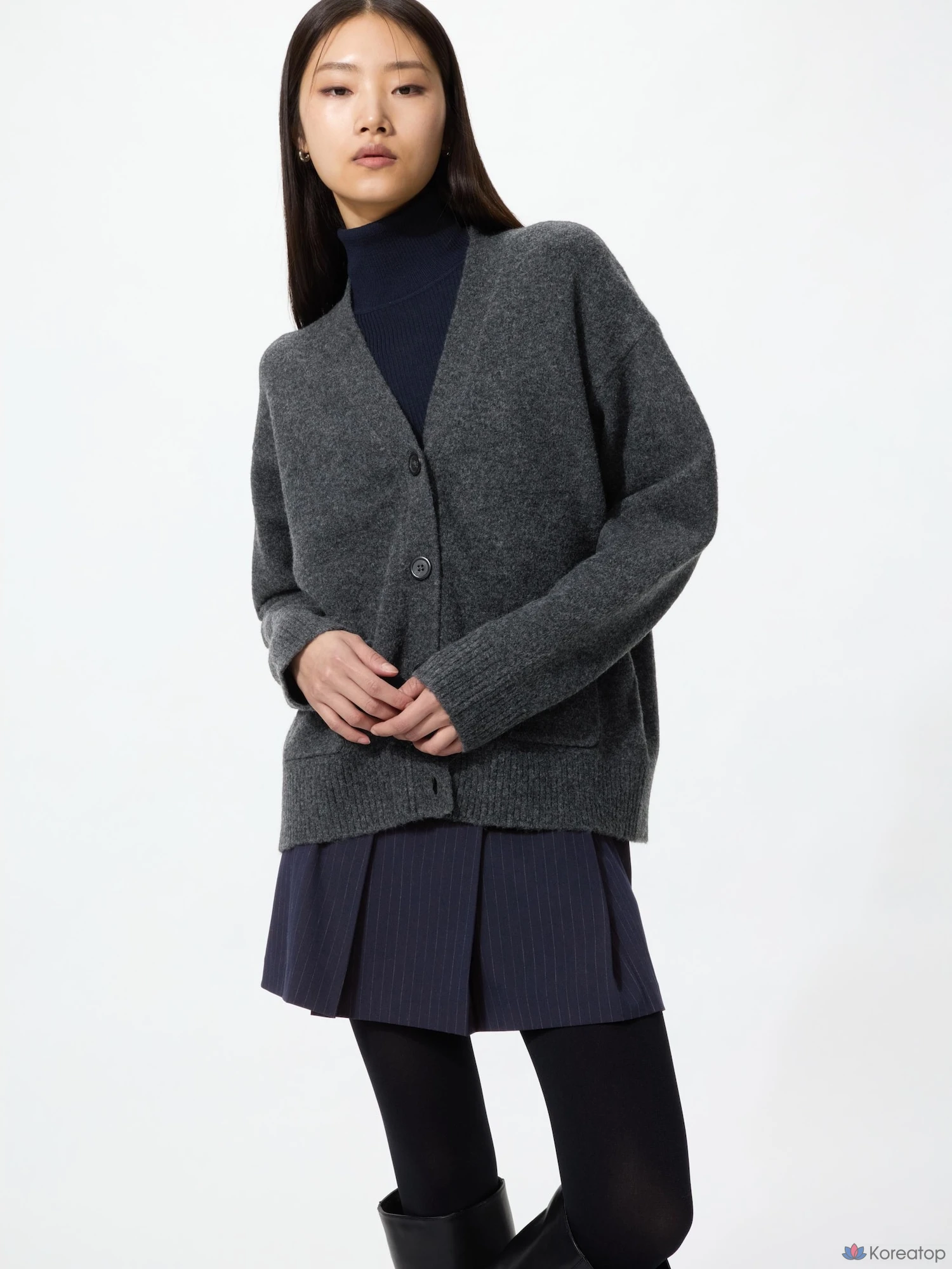Кардиган Uniqlo Souffle Yarn Relax Cardigan