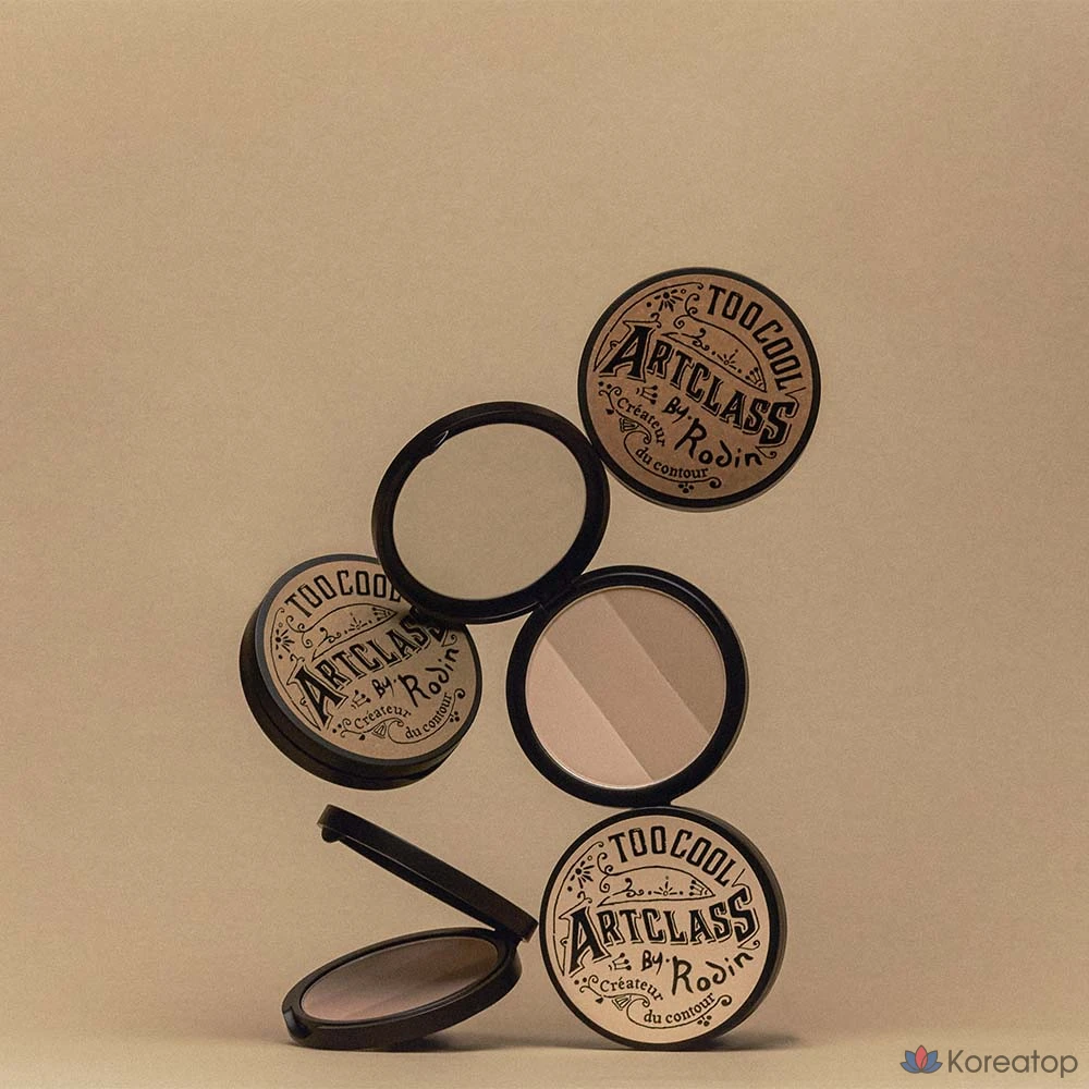 Набор для рисования Too Cool for School Art Class от Rodin: тени 9,5 г + кисть для контурирования Dual Contour Brush, Modern, 1 шт.