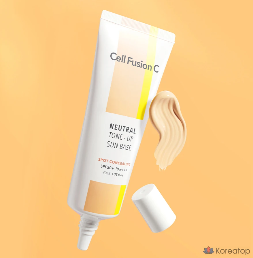 Солнцезащитная база Cellfusion C Neutral Tone-Up Sun Base SPF50+ PA++++, 40 мл, 1 шт.
