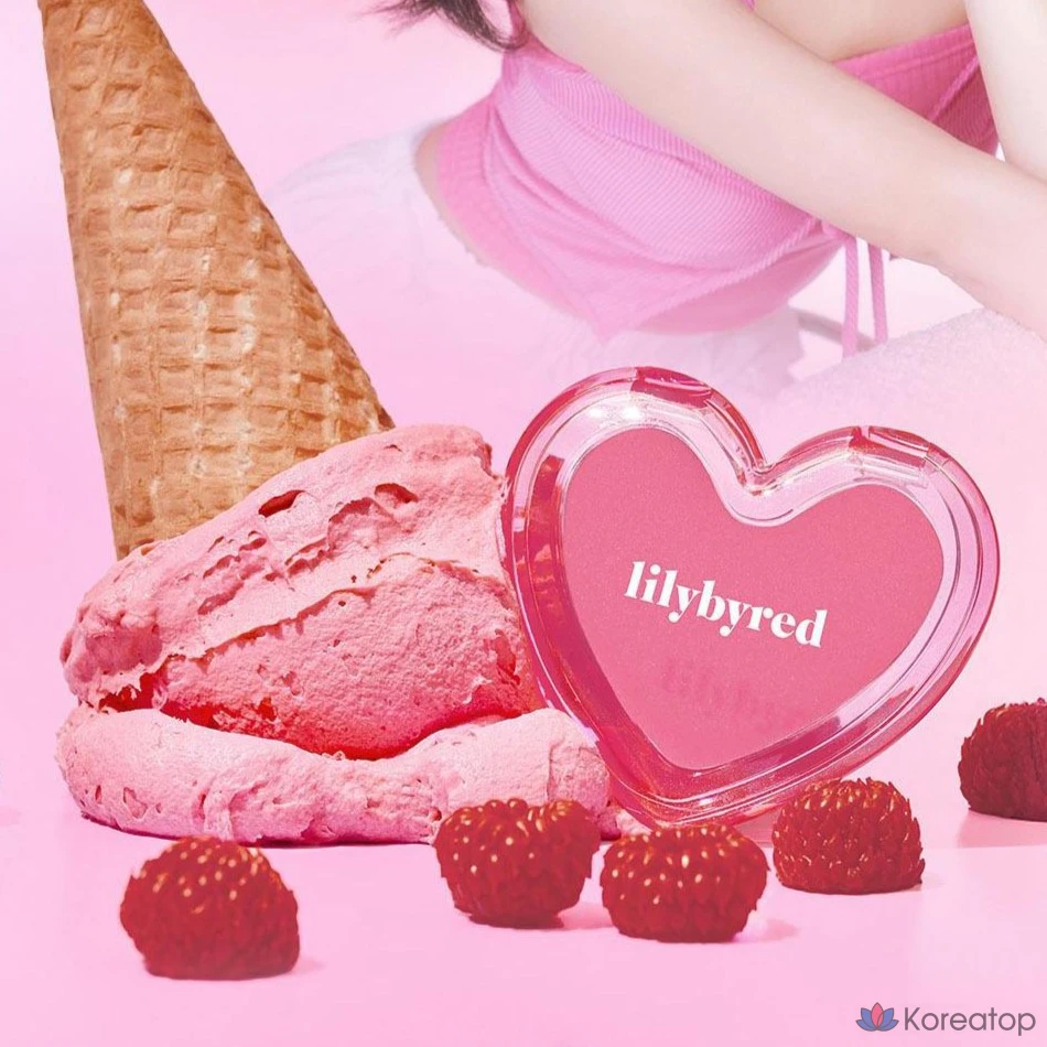 Lilybyred Love Beam Shavette, 3,5 г, малиновый топпинг, 1 шт., фото 2