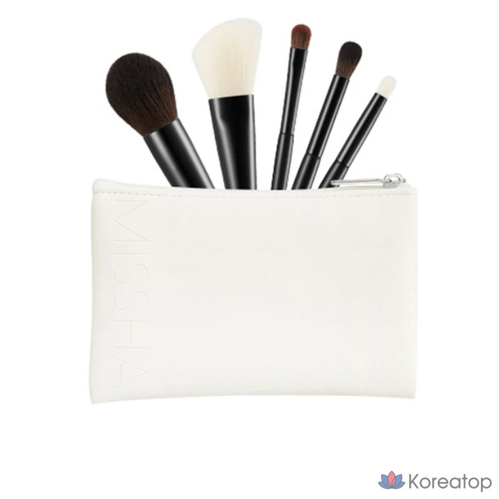 Набор мини-кистей Missha Artistool To Go, 1 чехол.
