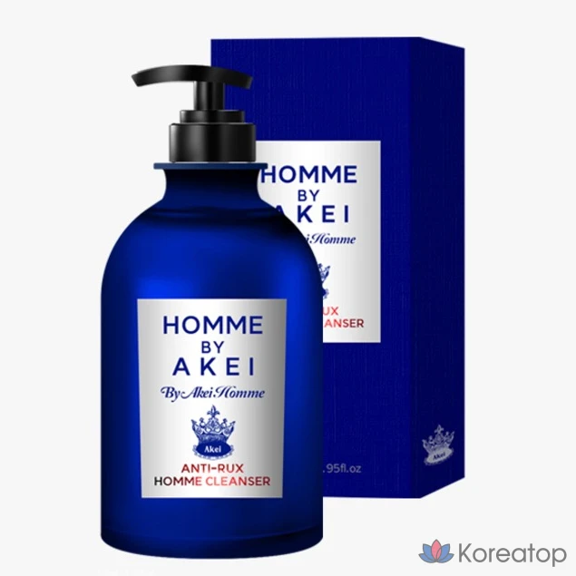 Охлаждающее средство для умывания Akei Derma+ Homme Antiluxe All-in-One для мужчин, 550 мл, 1 шт.
