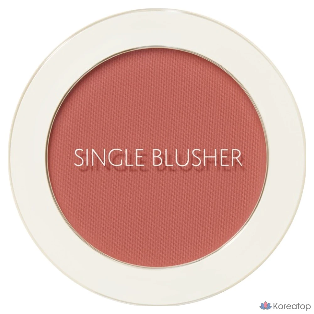 Румяна The Saem Saemmul Single Blusher 5 г, RD03 Trench Rose, 1 шт.