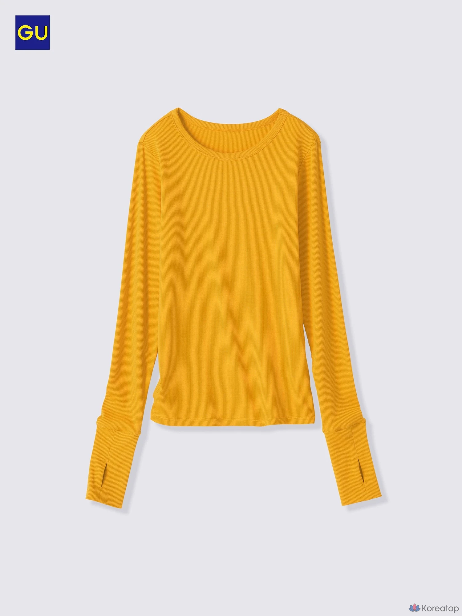 Футболка Uniqlo Warm Rib Crew Neck T-Shirt