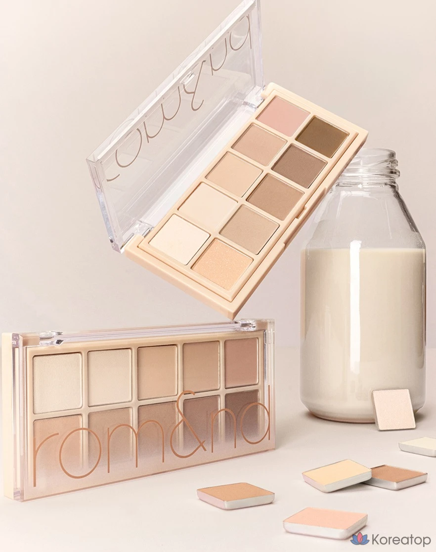 Палетка теней для век ROM&ND Better Than Palette, оттенок 16 Odui Beige Garden, 1 шт., фото 5