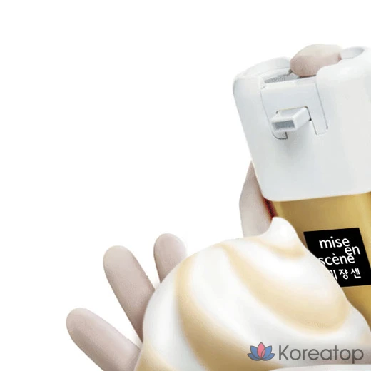 Пенная краска для седых волос Mise en Scene, черный цвет 2N, 1 шт., фото 4