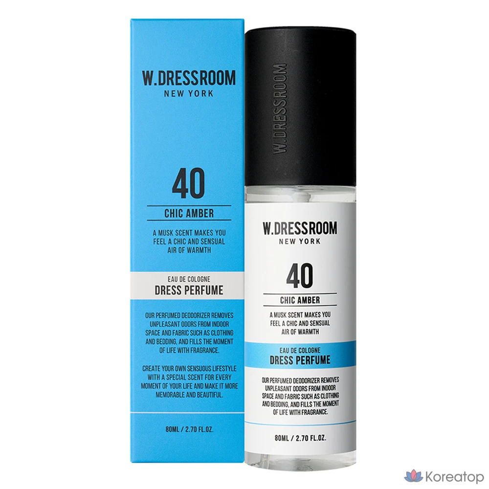 Парфюм W.Dressroom Dress, № 40 Chic Amber, 80 мл, 1 флакон.