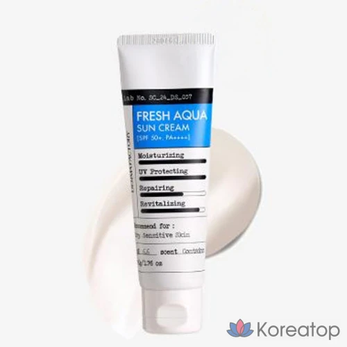 Увлажняющий солнцезащитный крем Derma Factory Fresh SPF50+ PA++++, 50 г, 1 шт.