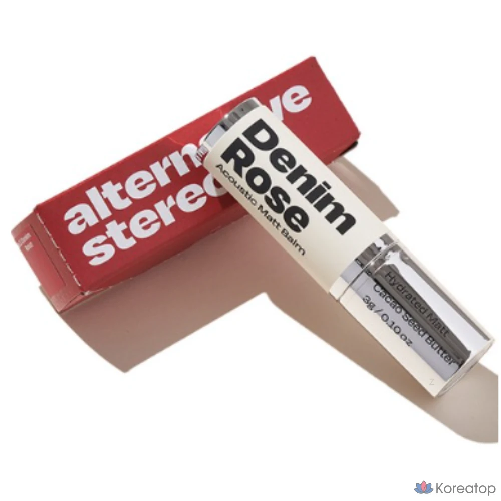 Альтернативная стереофоническая акустическая матовая бальзамная помада, 1 шт., оттенок 05 Denim Rose