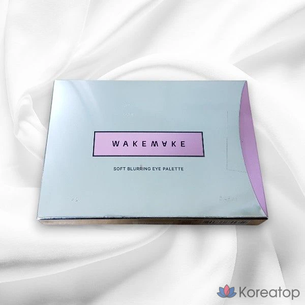 Палетка теней для век WAKEMAKE Soft Blurring Eye Palette, 4 оттенка, 09 Cool Taupe Blurring, 1 шт.