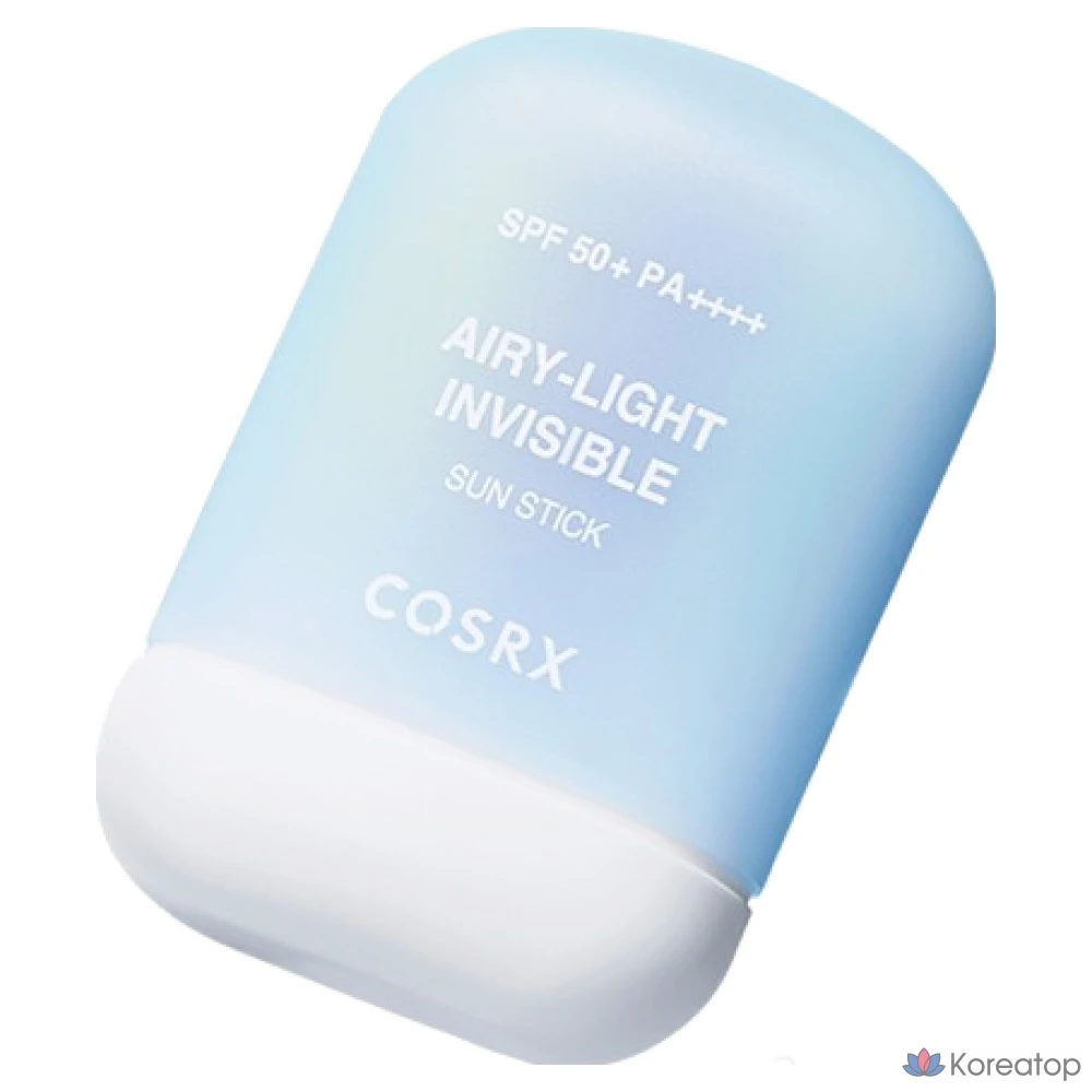 Солнцезащитный стик COSRX Airy Light Invisible Sun Stick SPF50+ PA++++, 19 г, 1 шт.