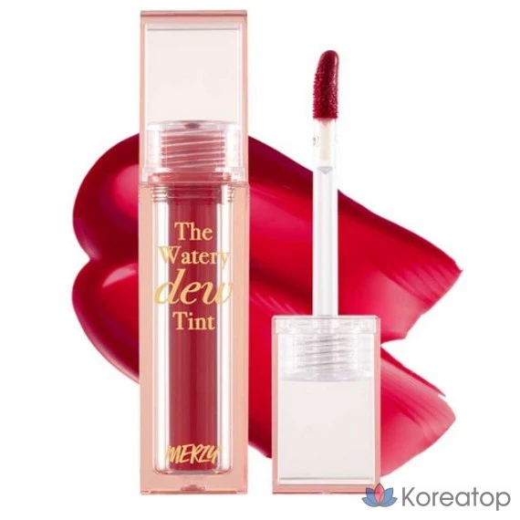 Тинт для губ MERZY the Watery Dew, цвет WD5 Cherry Shot, 4 г, 1 шт.
